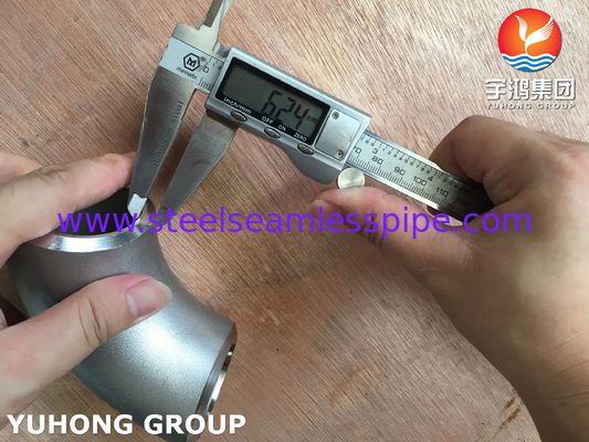 ASME SB366 WP904L-S Фитинги из нержавеющей стали 90° LR Elbow BW ASME B16.9