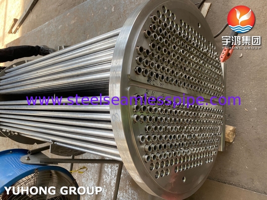 ASME U Stamp Customized Tube Bundle Steel Heat Exchanger Бесшовная трубка из стали
