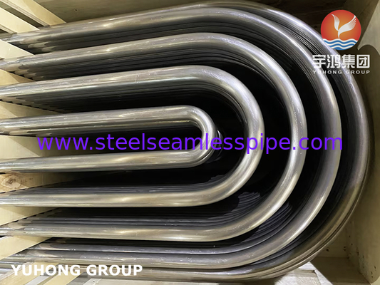 Никелевая сплав U Bend Tube ASME SB163 Monel 400 UNS N04400 Бесшовная трубка