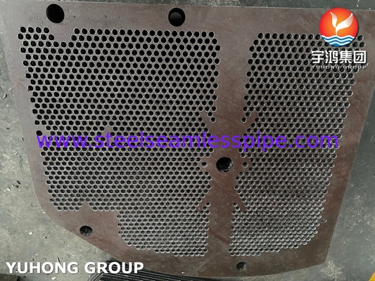 Баффл теплообменника, опорная пластина, ASME SA516 GR.70, NACE MR- 0175, MR-0103