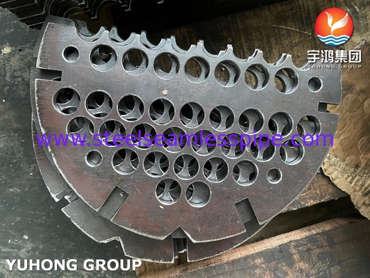 Баффл теплообменника, опорная пластина, ASME SA516 GR.70, NACE MR- 0175, MR-0103