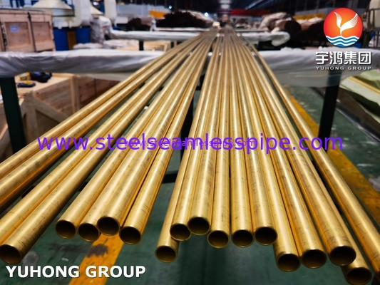 ASME SB111 / ASTM B111 C68700 Бесшовные трубы из медного сплава