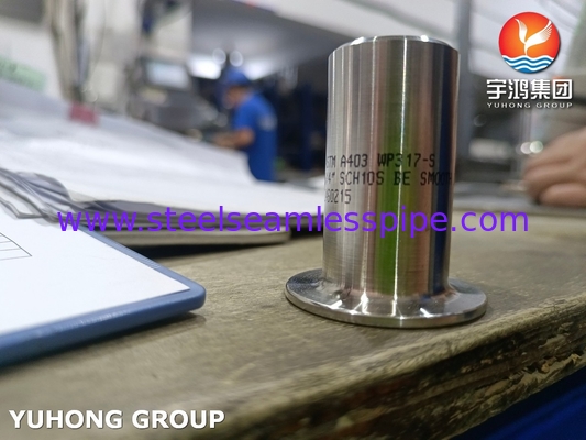 ASTM A403 WP317 Нержавеющая сталь конец кончика B16.9 Buttweld Lap Joint Stub End