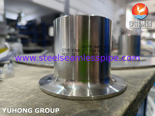 ASTM A403 WP317 Нержавеющая сталь конец кончика B16.9 Buttweld Lap Joint Stub End