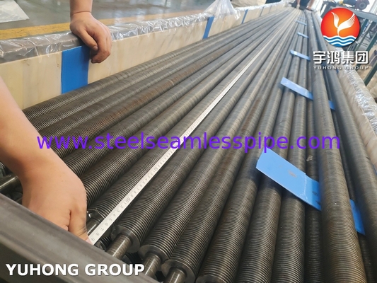 ASTM A179 Бесшовная трубка из алюминия Al1060 Fin Embedded G Type Seeds Dryer