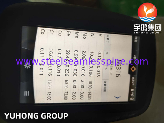 ASTM A358 Gr.1 TP316L Сварные трубы из нержавеющей стали для очистных сооружений