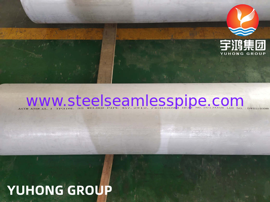 ASTM A358 Gr.1 TP316L Сварные трубы из нержавеющей стали для очистных сооружений