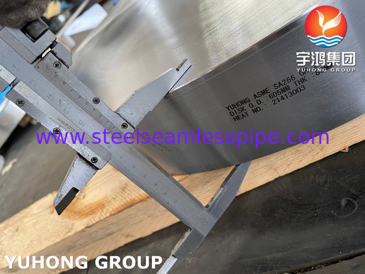 ASME SA266 GR 2 Диск и кольцо из углеродистой стали для теплообменника