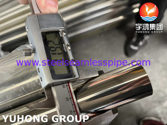 ASTM A554 TP304 Сварная труба из нержавеющей стали для повышенного химического состава