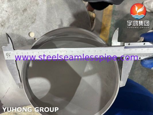 ASTM B366 UNS N08810 Сплав 800H Задние сварные фитинги с 180-градусным изгибом