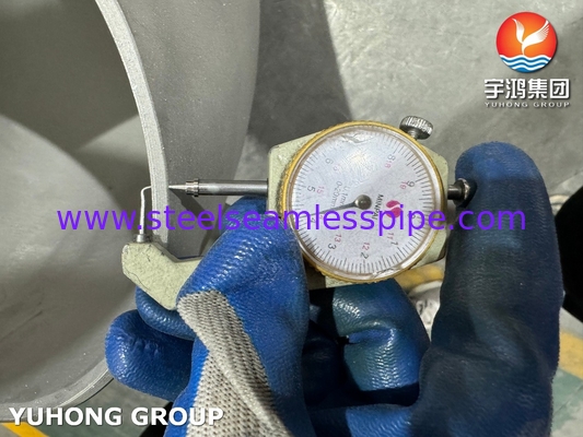 ASTM B366 UNS N08810 Сплав 800H Задние сварные фитинги с 180-градусным изгибом