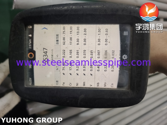 ASTM A213 TP347 1.4550 Бесшовная трубка для котла и теплообменника