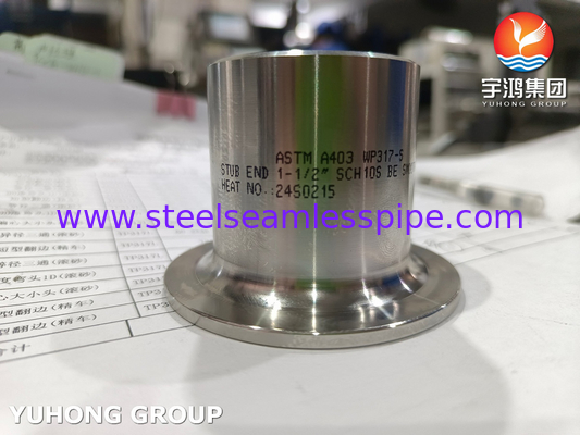 ASTM A403 WP317-S Фитинг из нержавеющей стали для высокой коррозионной и температурной устойчивости