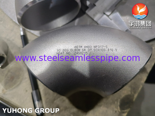 ASTM A403 WP317-S Фитинг из нержавеющей стали для высокой коррозионной и температурной устойчивости