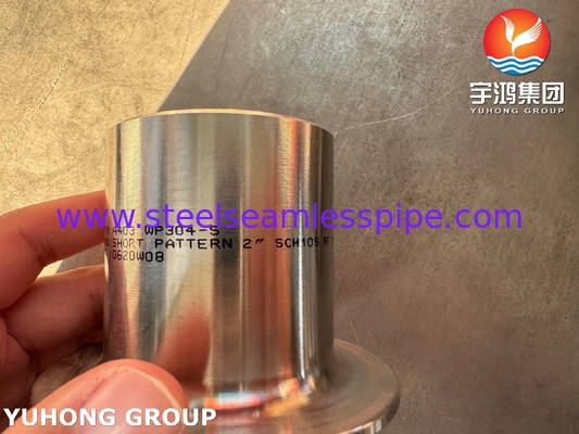B16.9 Фитинги для заднего сварного прибора ASTM A403 WP304 Нержавеющая сталь