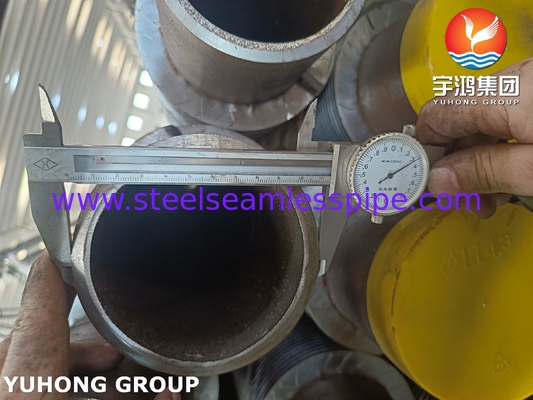 HFW Solid Plain Fined Tube, ASTM A335 P22 Сплавная стальная бесшовная труба для котлов