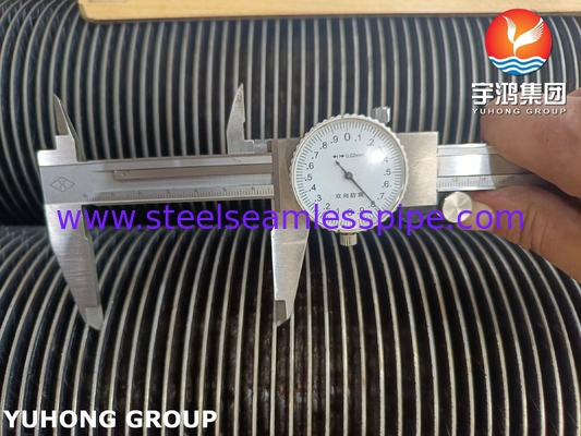 HFW Solid Plain Fined Tube, ASTM A335 P22 Сплавная стальная бесшовная труба для котлов