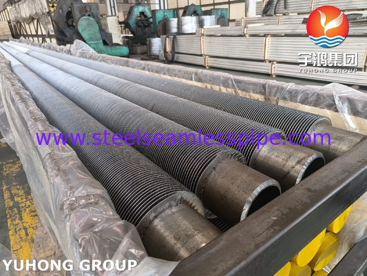 HFW Solid Plain Fined Tube, ASTM A335 P22 Сплавная стальная бесшовная труба для котлов