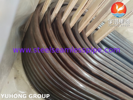ASTM A179/ASME SA179 Углеродистая стальная цепная труба U Bend Tube Heat Exchanger Tube