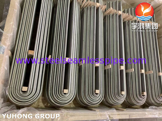 ASME SA179 U Bend Seamless Cold Drawn Carbon Steel Tube для трубчатых теплообменников