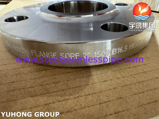ASTM B564 UNS N10276 Никелевая сплав с проскальзывающим на фланце / Hastelloy C276 SORF фланце