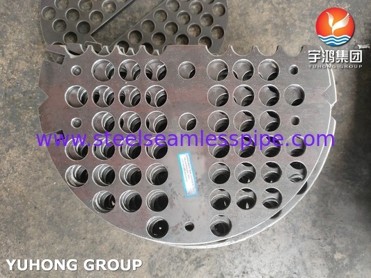 ASME SA516 Gr70N Устойчивый к HIC сегментальный баффл для теплообменника S&T (Thk 8-180mm)