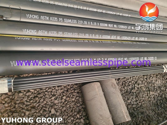 ASTM A335 класс P9 P11 P22 P91 Сплавная стальная труба для применения при высоких температурах и давлении
