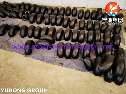 180° ELBOW 90° ELBOW A234 WP11 WP22 BW SR Сплавная сталь Бесшовные фитинги для нагревателей