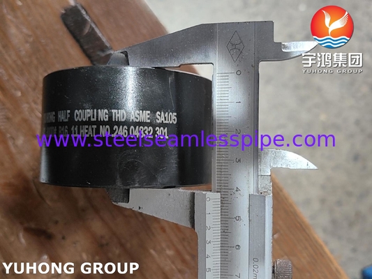 Нержавеющая сталь кованые фитинги ASME SA105 B16.11 3000 NPT полусцепление с стандартом B16.11