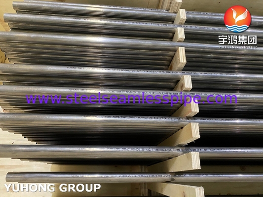 ASME SB163 UNS N04400 Никель-медная сплав теплообменник Monel 400 U Tube