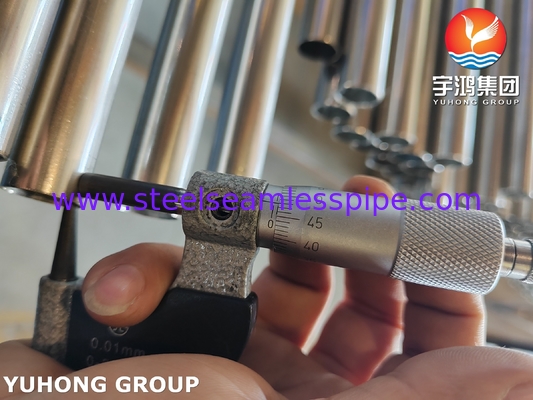 ASTM A269 TP316L Бесшовная трубка из нержавеющей стали, ярко прожектованная для котлов, теплообменников