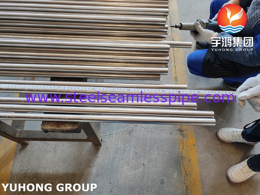 ASTM A269 TP316L Бесшовная трубка из нержавеющей стали, ярко прожектованная для котлов, теплообменников
