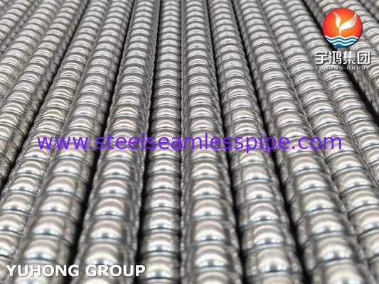 ASME SA312 / ASTM A312 TP310S Гофрированная трубка для теплообменника