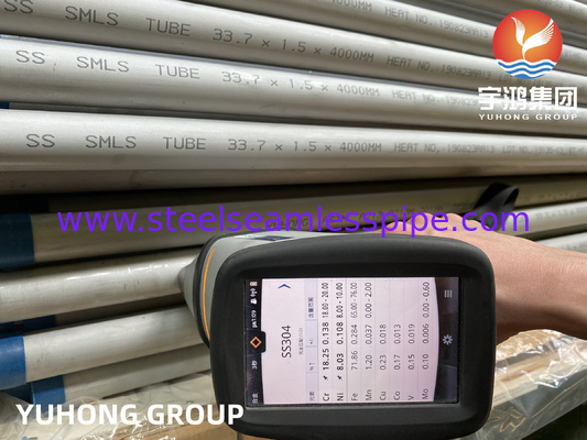 ASTM A213 TP304 304H 304L трубка для теплообменника из нержавеющей стали