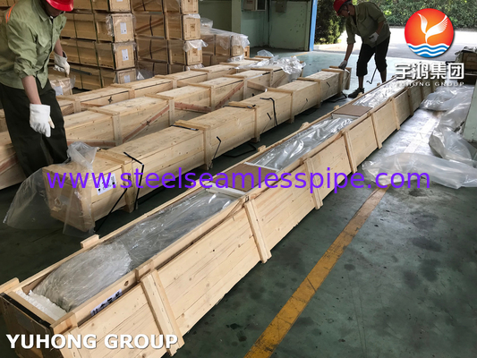 ASTM B111 / ASME SB111 C44300 Медная труба для применения в теплообменниках конденсатора