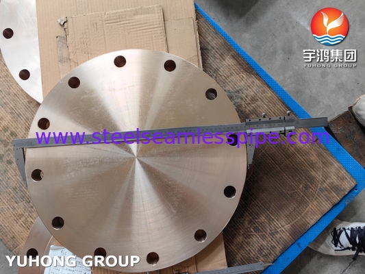 ASTM B283 UNS C70620 Фланц из меди никелевого сплава кованный слепой фланц BLRF
