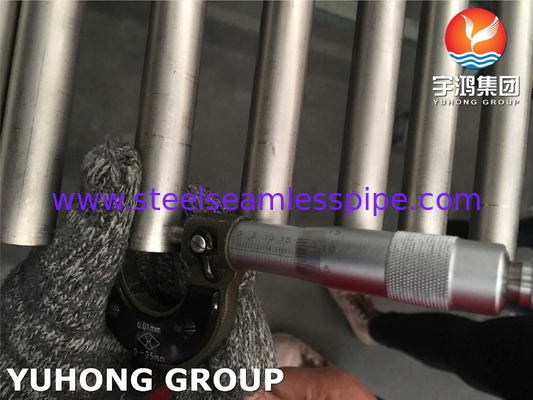 ASME SB338 Gr7 UNS R52400 Титанопалладийная трубка для конденсаторов