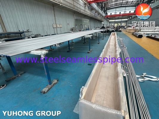 ASME SA249 TP316L Сварная труба из нержавеющей стали с высоким антикоррозионным эффектом для теплообменника