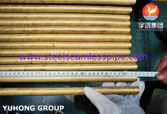 ASTM B111 C68700 Медная никелевая трубка для применения в конденсаторах и теплообменниках