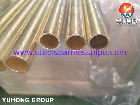 ASME B111 C44300 Медная труба Медная стальная бесшовная труба Теплообменник