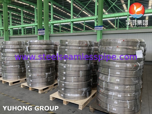 ASTM A269 TP316L Коуль из нержавеющей стали Бесшовная трубка NACE MR0175 Соответствие