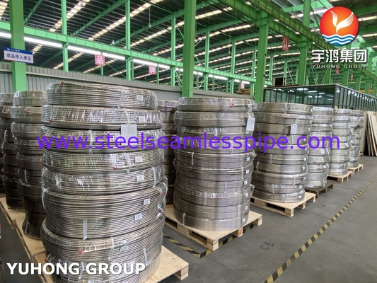 ASTM A269 TP316L Коуль из нержавеющей стали Бесшовная трубка NACE MR0175 Соответствие