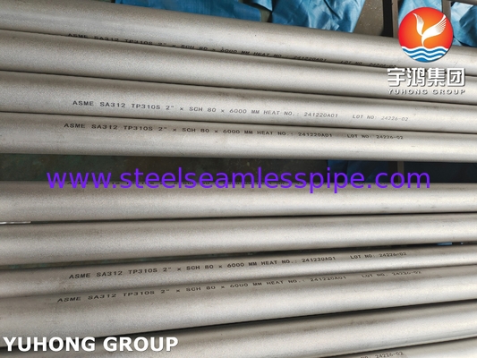 ASME SA312 TP310S / UNS S31008 Нержавеющая сталь бесшовные трубы промышленные