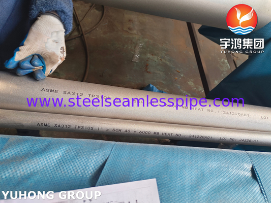ASME SA312 TP310S / UNS S31008 Нержавеющая сталь бесшовные трубы промышленные