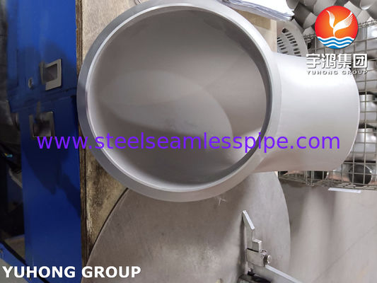 АСТМ A815 S32750 Двойной нержавеющий сталь подшипник локоть 90 градусов длинный радиус сварка задницы