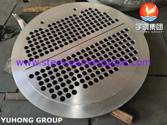 Сплавная стальная трубка ASTM A335 ASME SA335 F5N OD 1761MM*182MM 2476HOLES*19.25MM