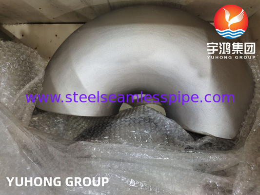 ASTM B366 UNS N08810 Incoloy 800H Никелевая сплавная сталь с фитингом 180° локоть B16.9
