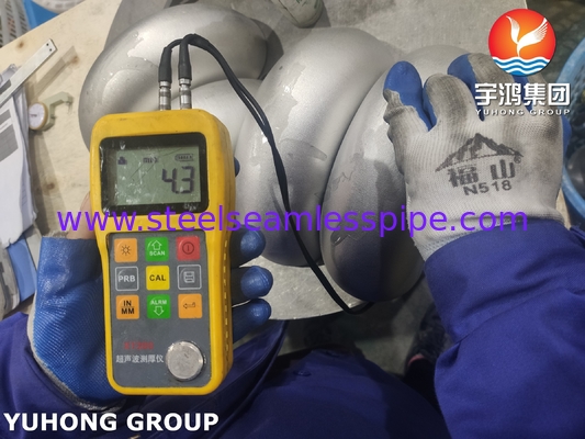 180° SR Финтинги из нержавеющей стали ASTM A403 B16.9 для трубопроводов