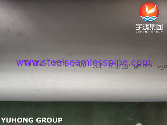 ASTM A928 CL.1 Сверхдуплексные стальные сварные трубы S32750 S32205 S31254