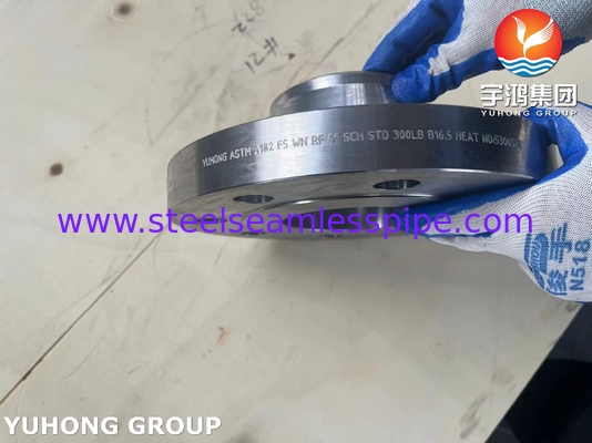 ASTM A182 F5 Сплавная сталь кованая сварная шея WN фланц RF B16.5